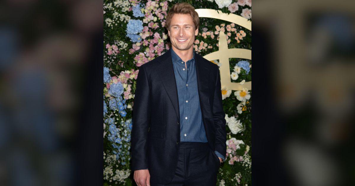 Photo of Glen Powell appeared on 'Jimmy Kimmel Live!' after the show was reinstated.