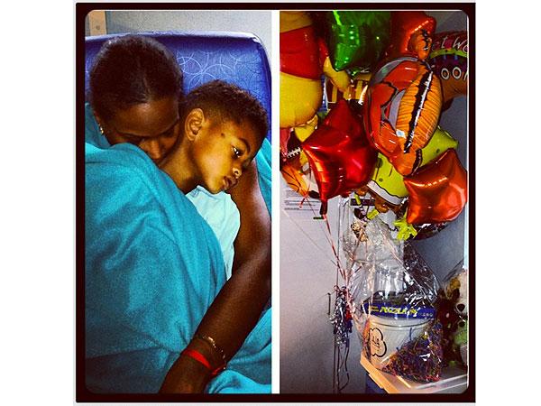 usher-son-hospitalized-picture