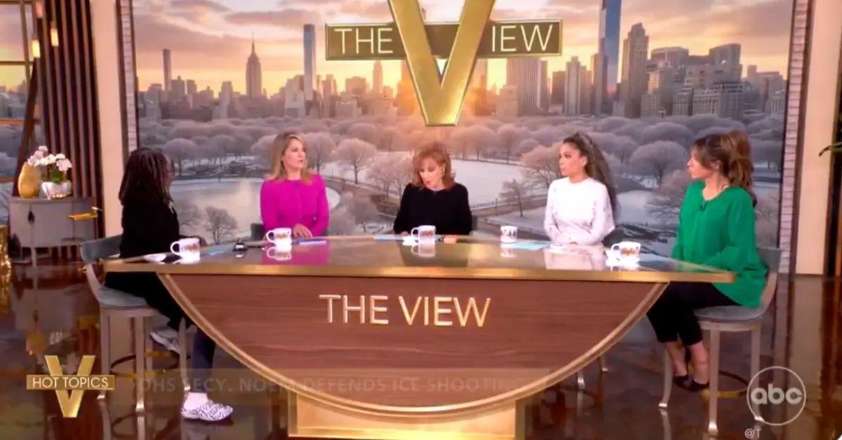 IMAGE OF Joy Behar questioned whether we're 'in the middle of fascist America' after the ICE shooting.