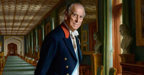 prince philip new royal portrait retiring age 96 pics pp
