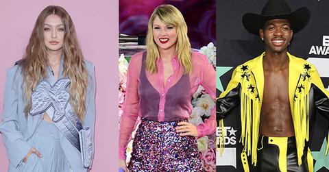 Gigi Hadid Taylor Swift Lil Nas X VMA's Seating Chart