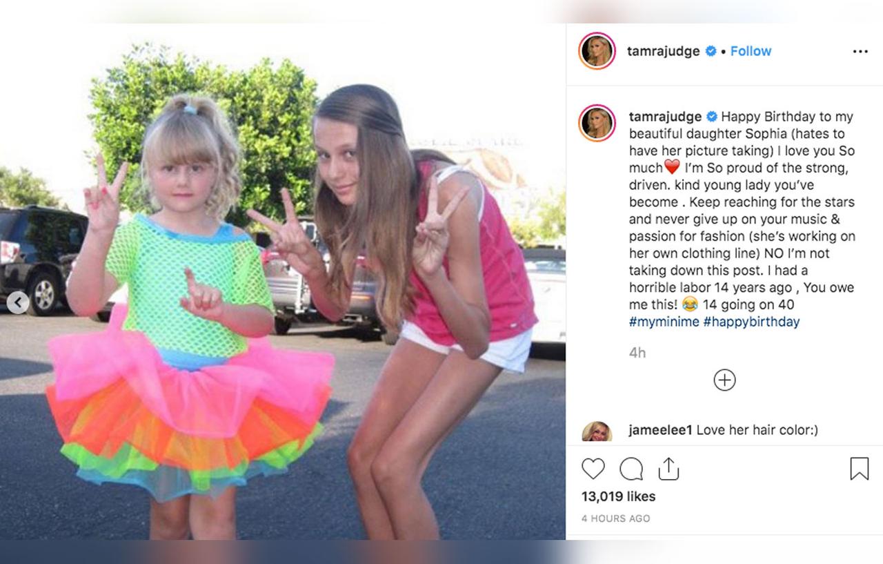 Rhoc Tamra Judge Shares Rare Pic Of Estranged Daughter Sidney 