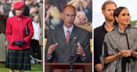 prince edward princess anne different approach meghan markle exit