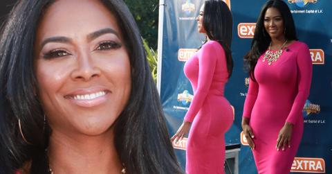 Kenya moore flaunts booty extra