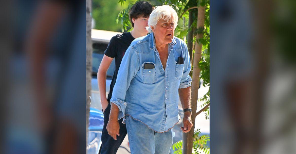 image of Jay Leno looked unrecognizable in new photos.
