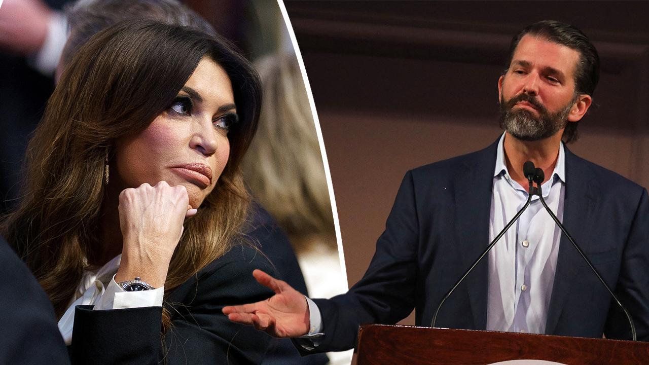 Image of Kimberly Guilfoyle and Donald Trump Jr