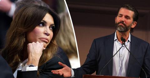 Image of Kimberly Guilfoyle and Donald Trump Jr