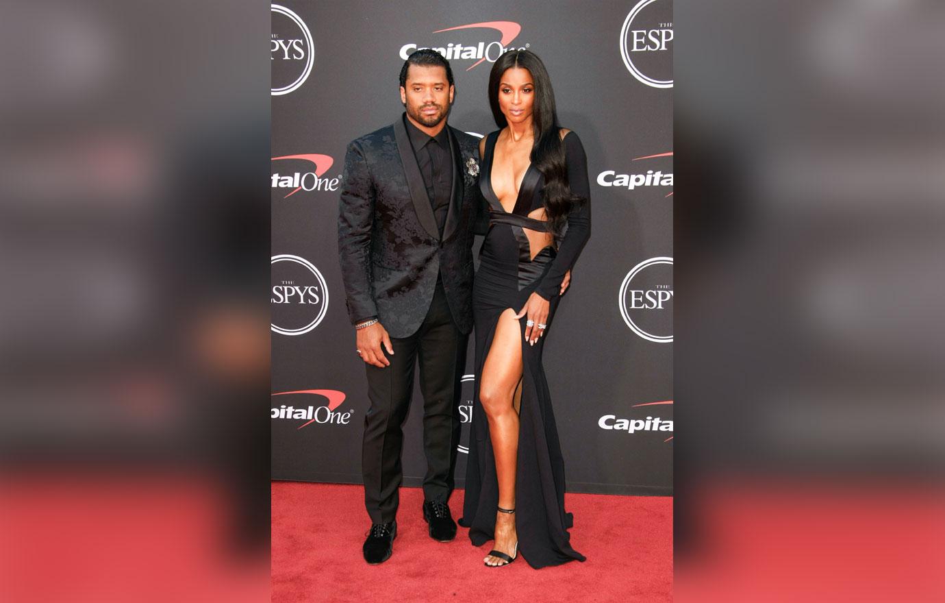 Ciara And Russell Wilson On Red Carpet