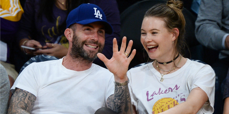 Behati post baby body daughter adam levine h