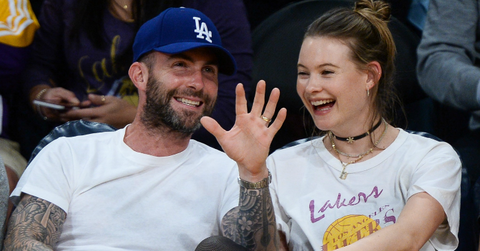 Behati post baby body daughter adam levine h