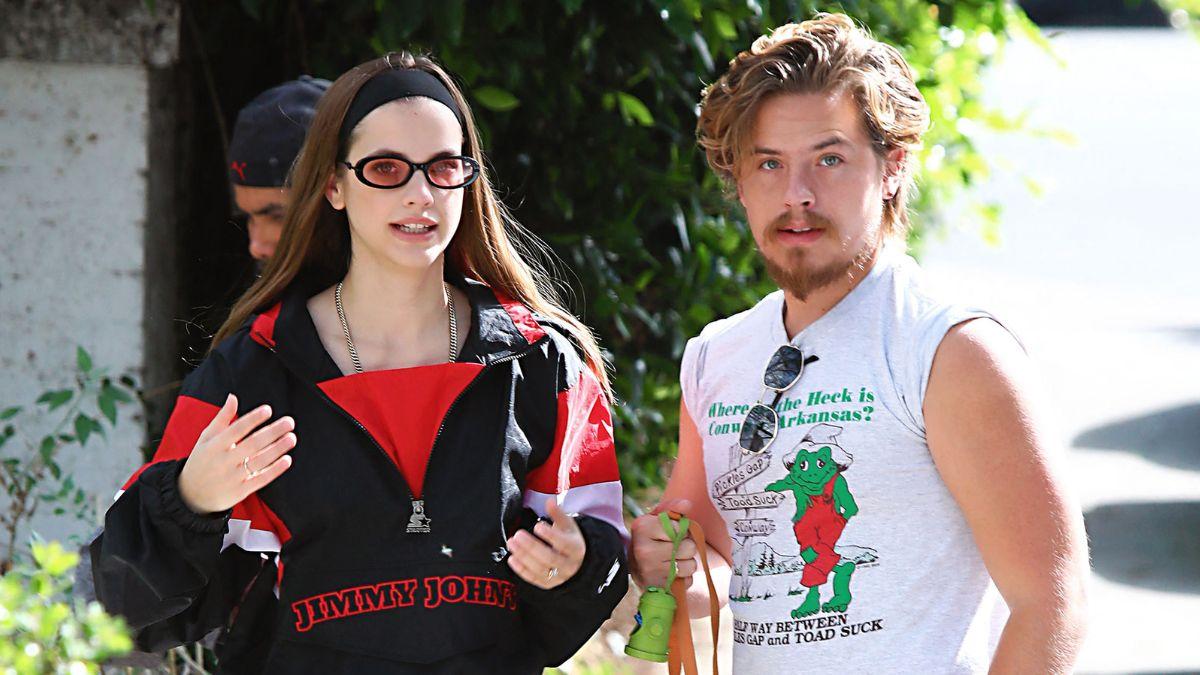 photo of dylan sprouse and wife barbara palvin