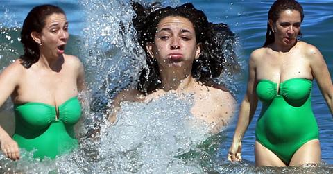 Maya Rudolph Dances Laughs Hawaii Beach Boob