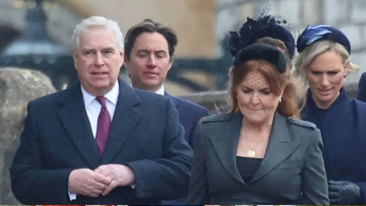 image of Andrew and Fergie 