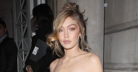 Gigi hadid yellow dress maybellinewide