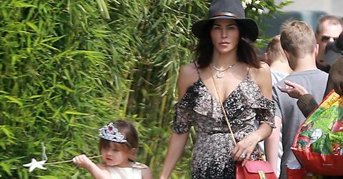 Jenna Dewan Takes Her Daughter To The Farmer’s Market In Studio City