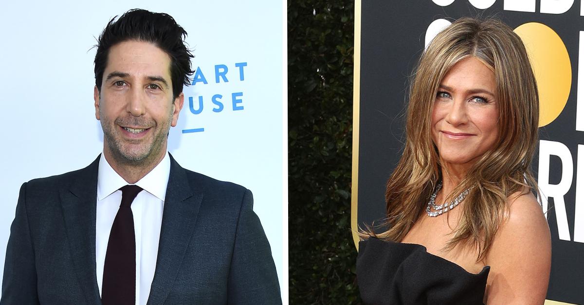 david schwimmer shuts down jennifer aniston rumors