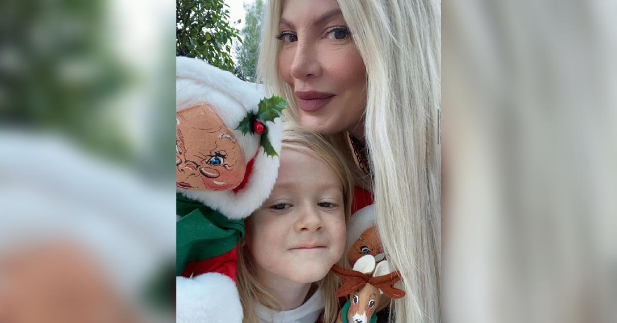 tori spelling spends quaility time kids dean mcdermott split