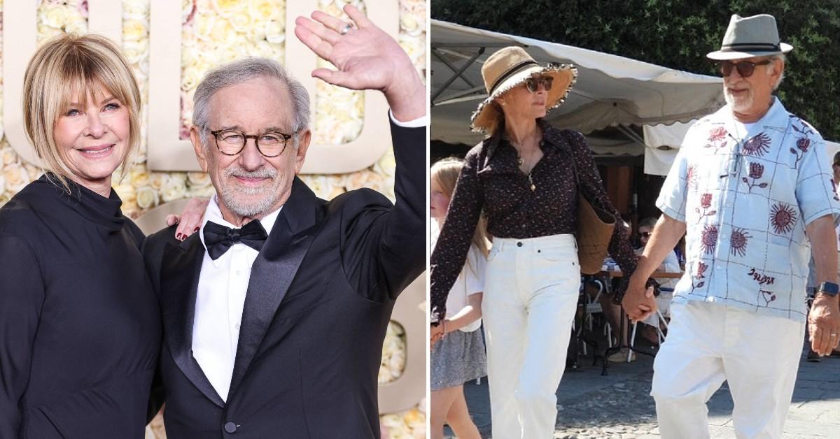 Photos of Steven Spielberg and wife Kate Capshaw