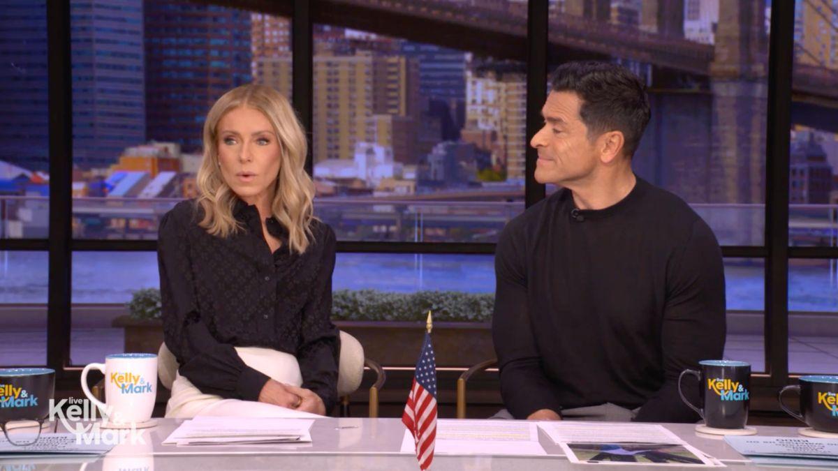 Image of Mark Consuelos joked he was afraid of Kelly Ripa 'attacking' him.
