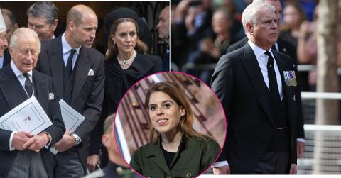 image of King Charles and Prince William are in for an especially "awkward" meet-up with the former Prince Andrew.
