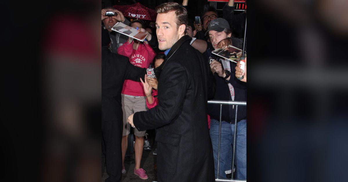 Photo of James Van Der Beek made a special virtual appearance at the 'Dawson's Creek' reunion in New York.  