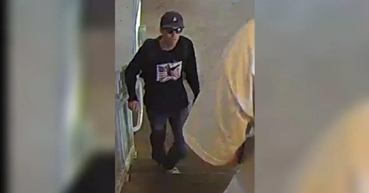 Photo of the suspect is still at large, though the FBI released photos of him.