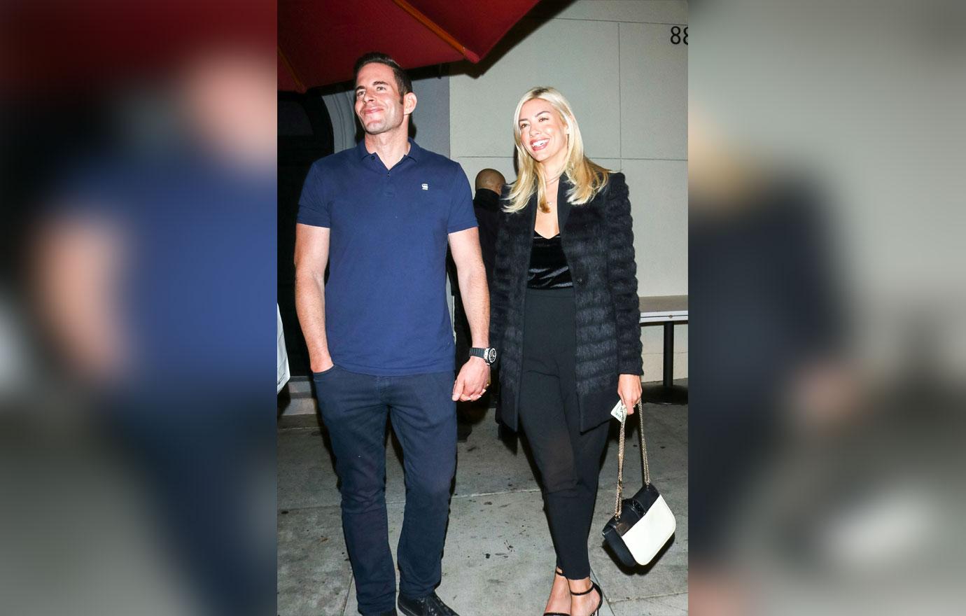 Heather Rae Young And Tarek El Moussa At Dinner