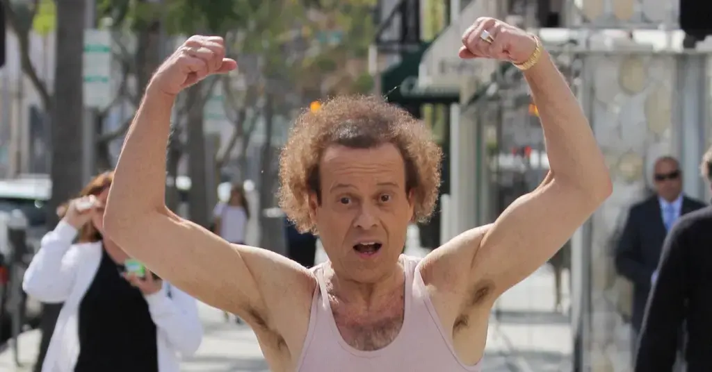 richard simmons roseanne barr force feed him talk show snapped