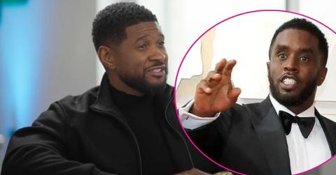 Composite photo of Usher and Sean 'Diddy' Combs