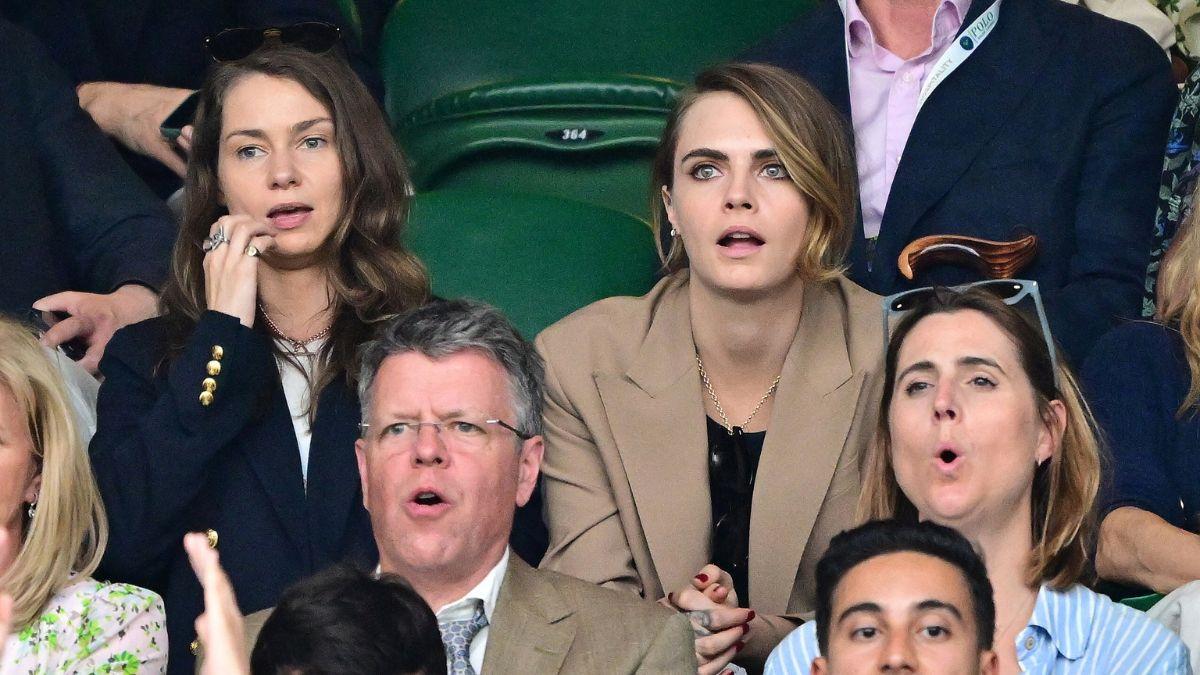 Photo of Cara Delevingne and Minke attended the GLAAD Media Awards in Beverly Hills on March 5.