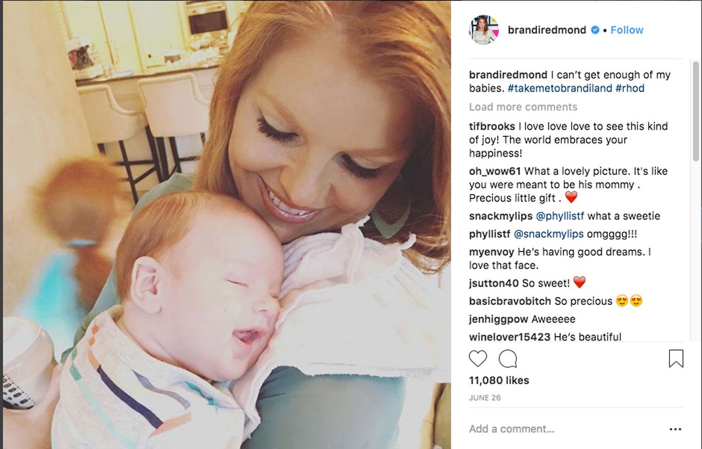 'RHOD' Brandi Redmond Admits Adopted Son Is “Gift From God’