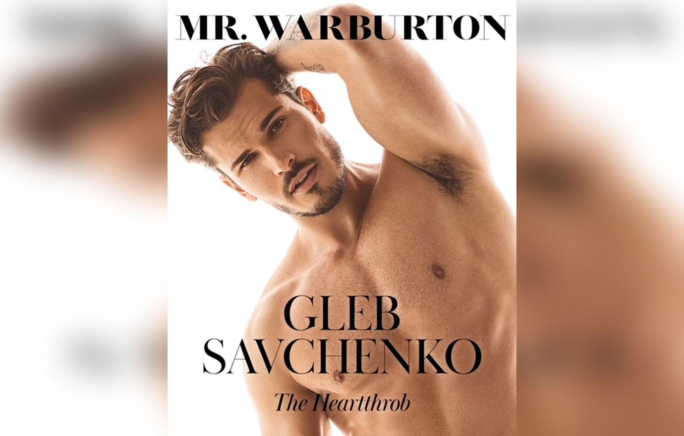 dwts gleb savchenko mrwarburton magazine cover shoot talks fighting for same sex partners