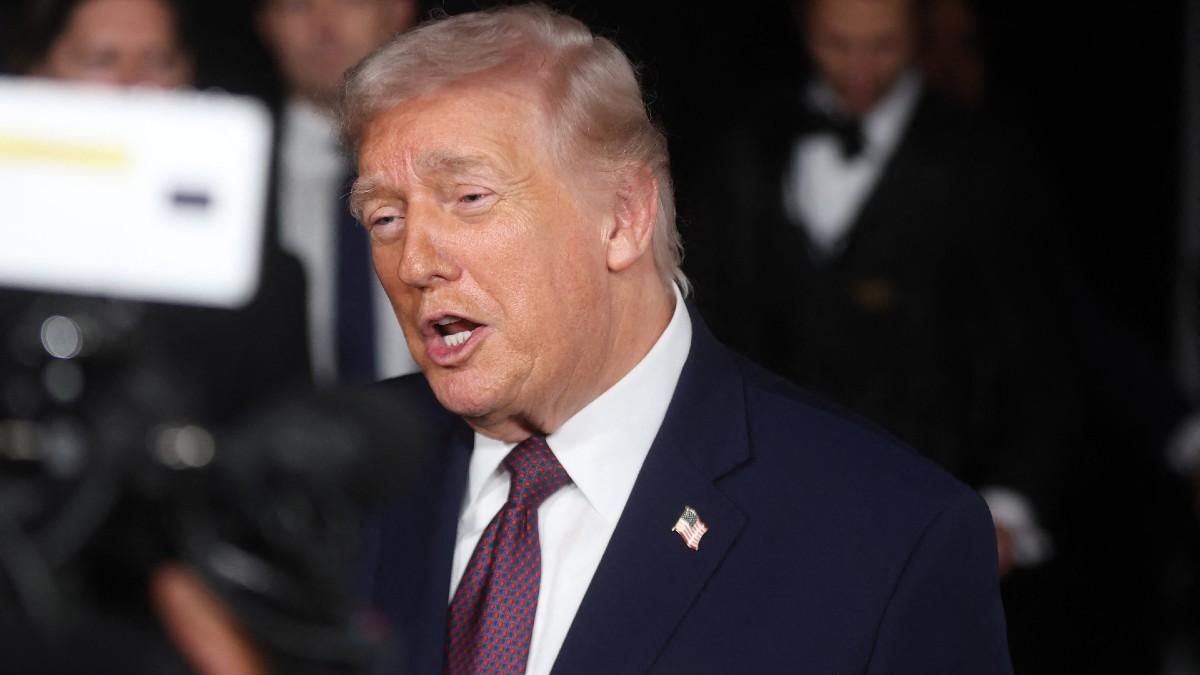 image of Marjorie Taylor Greene also spoke out about Donald Trump's decision. 