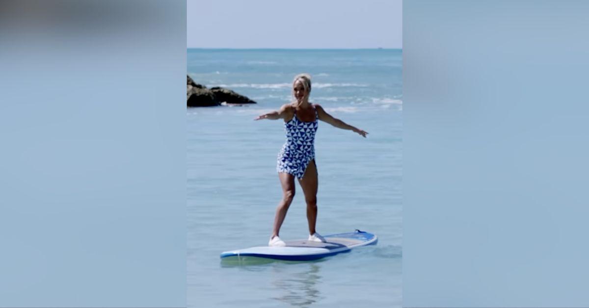 carrie underwood modest swimsuit