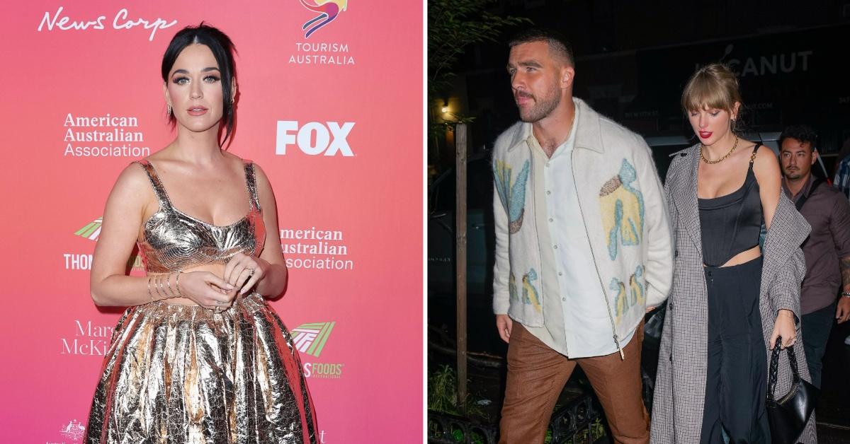 Katy Perry Comments On Taylor Swift & Travis Kelce's Romance