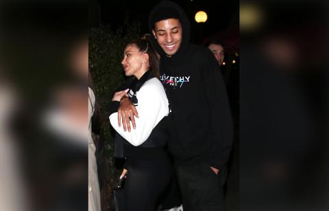 larsa pippen son preston west hollywood sighting
