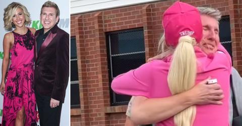 photo of Savannah and Todd Chrisley