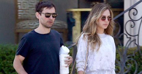 Tobey maguire coffee post pic