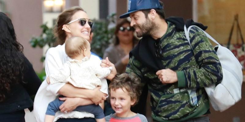 Natalie Portman & Benjamin Millepede Have The CUTEST Family Outing!