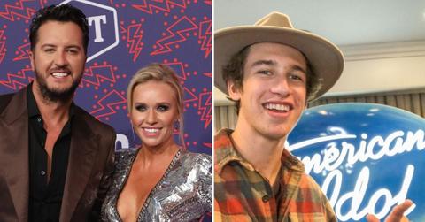 luke bryan wife caroline boyer debunks fight rumor american idol dropout wyatt pike fight covid