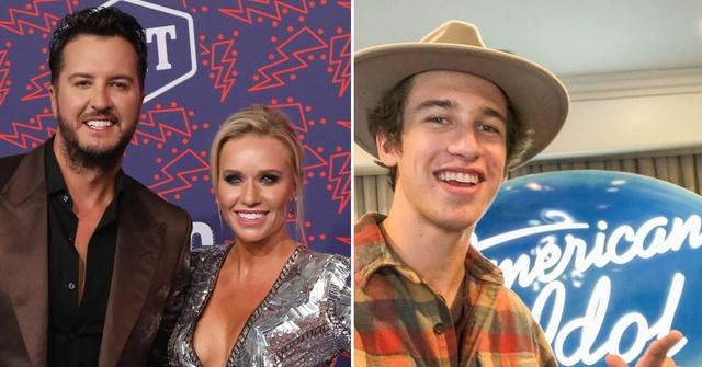 luke bryan wife caroline boyer debunks fight rumor american idol dropout wyatt pike fight covid