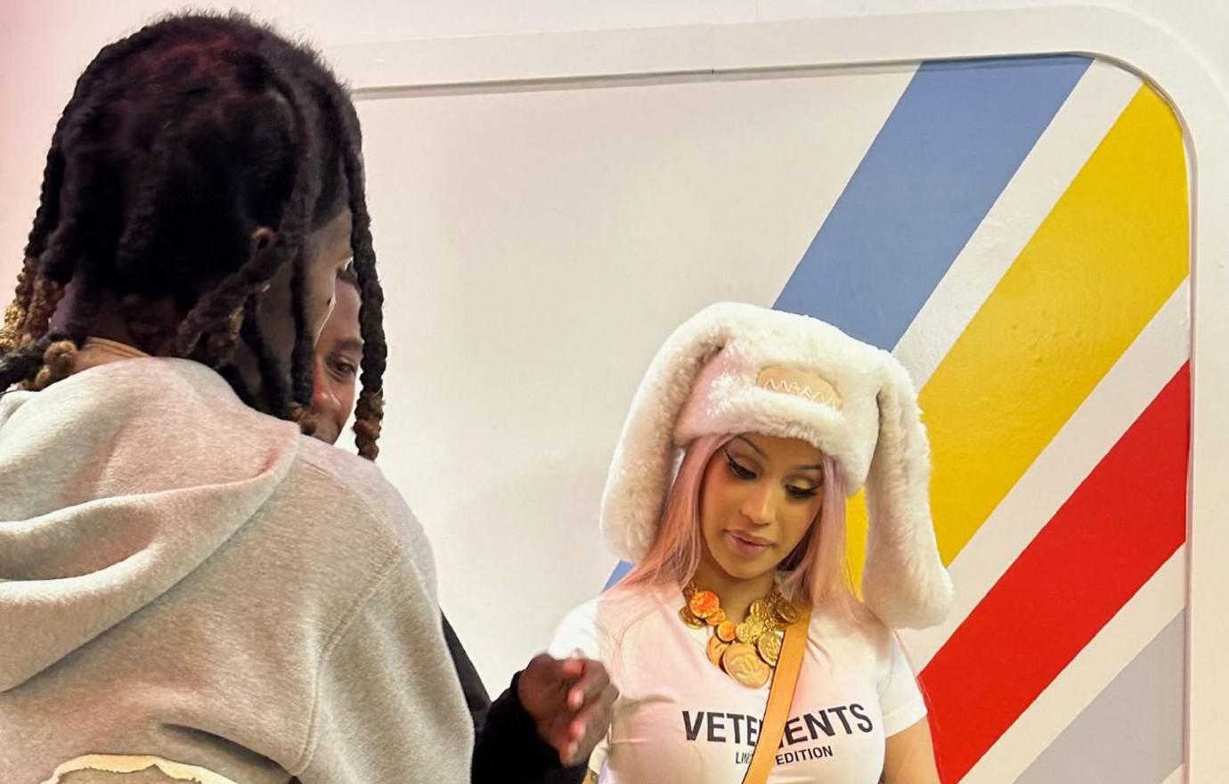 offset accuses estranged wife cardi b sleeping someone else pregnant