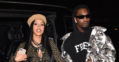 cardi b attends offset first performance takeoffs death pp