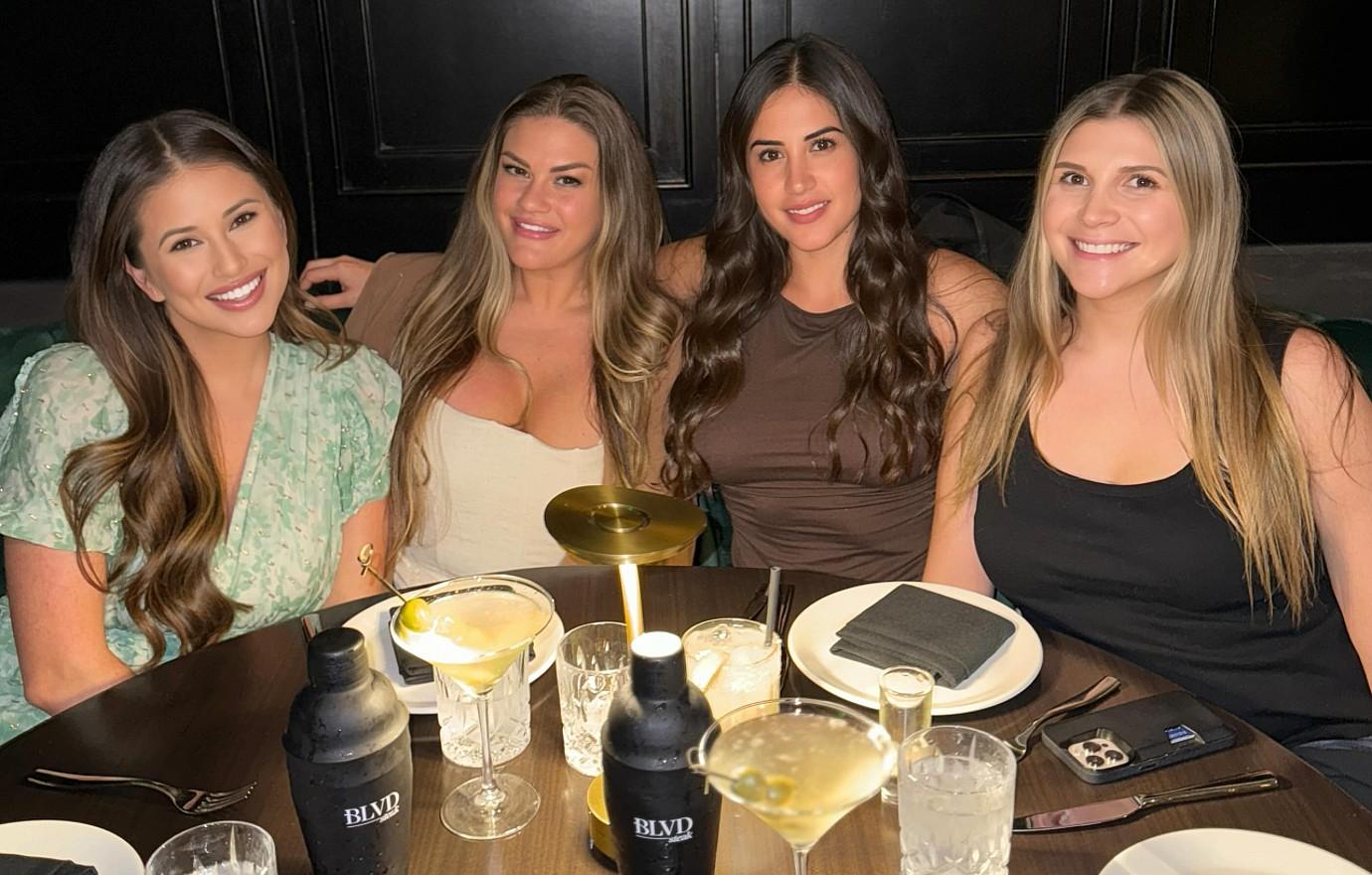 brittany cartwright glows girls night out jax taylor separation ig