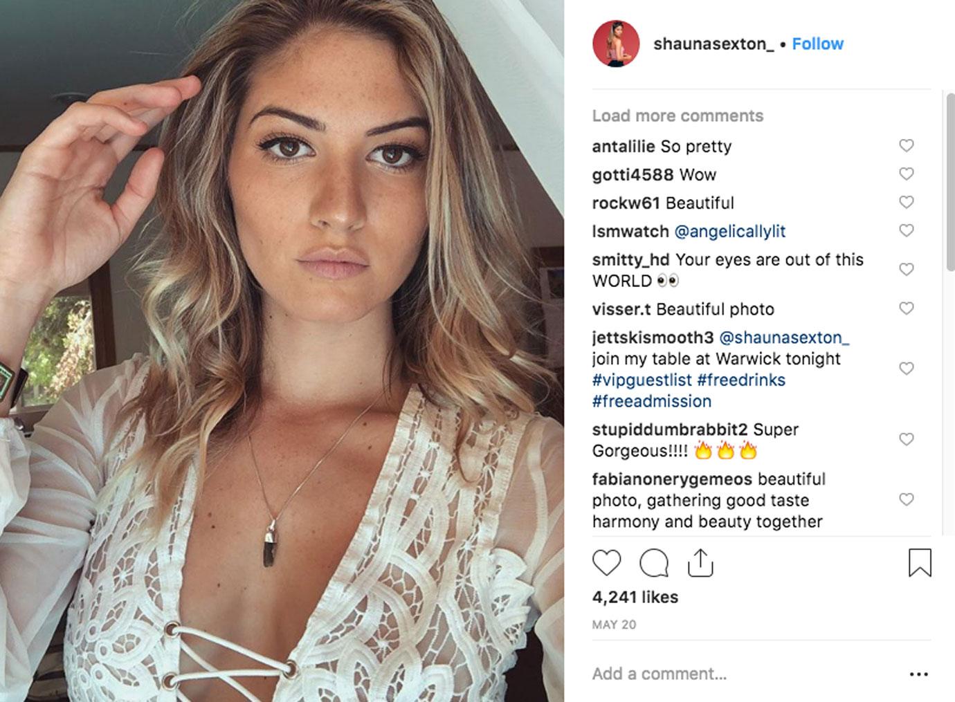 Ben Afflecks Ex Shauna Sexton Poses In G String On Instagram