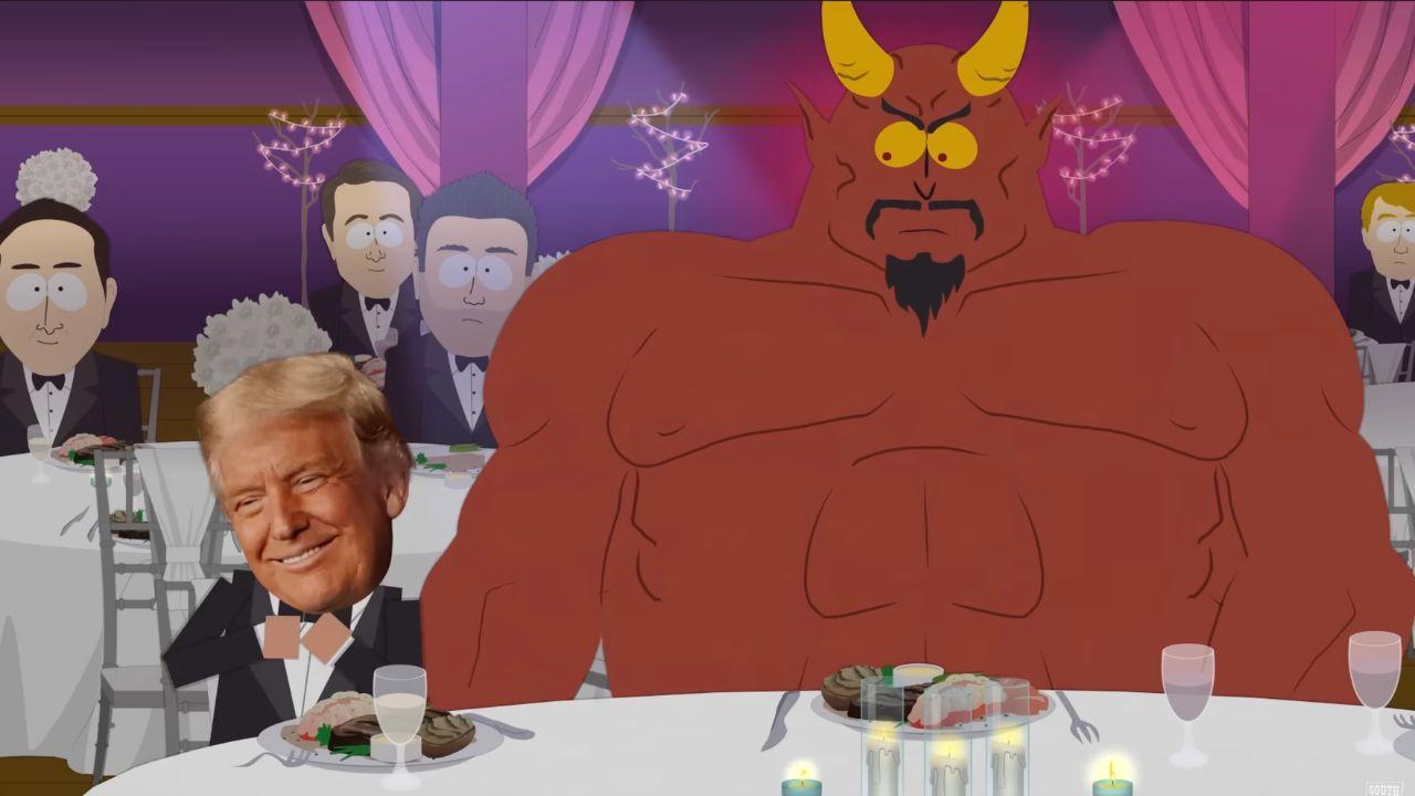 Image of ‘South Park’ won an Emmy for ‘Sermon on the Mount,’ which featured a satirical portrayal of Donald Trump.