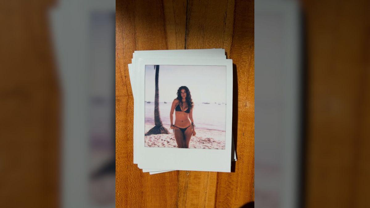 Photo of Tatiana Gabriela confidently flaunted her curves while on the beach.