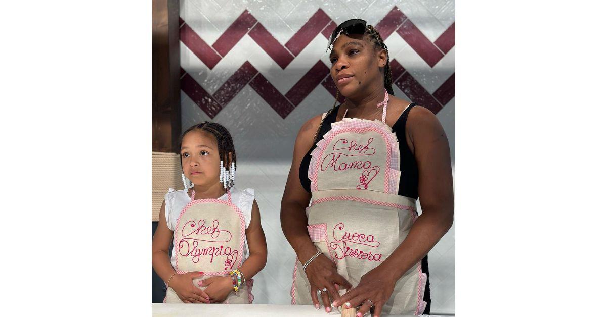 serena williams and her daughters