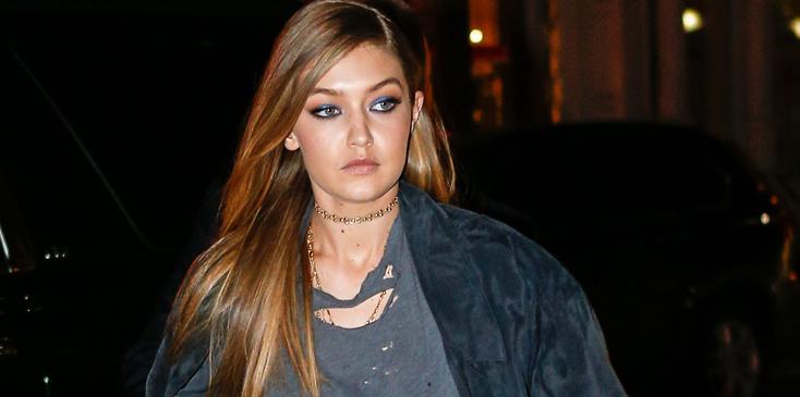 gigi hadid dog peed on supermodel abs