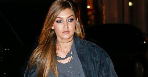 gigi hadid dog peed on supermodel abs